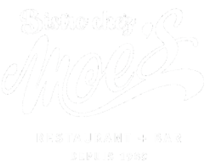 logo Chez Moe’s, restaurant familial, sport bar, musique live, restaurant ambiance, restaurant convivial, restaurant